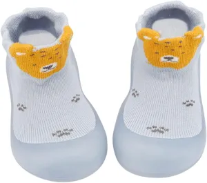 Slippers Infant Cozy Ankle Booties Non-Skid Slipper Shoes with Rubber Sole Soft Running Shoes for Infant Boys Girls