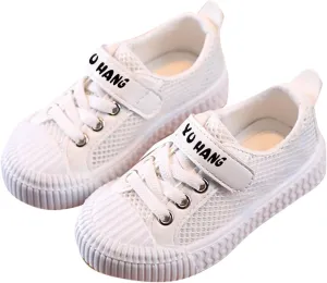 Sneakers for Girls Outdoor Lightweight Tennis Running Kids Walking Breathable Non-Slip Soft Sole Casual Shoes