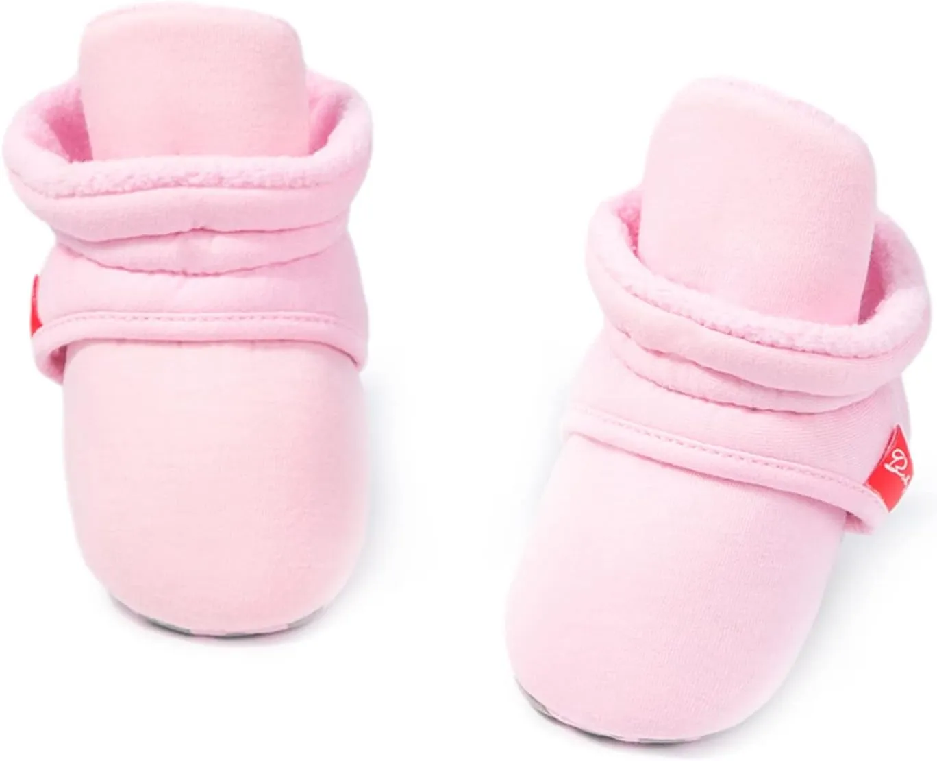 SOFMUO Unisex Baby Girl Boy Slippers Lightweight Non-Slip Indoor Moccasins House Shoes Toddler Booties