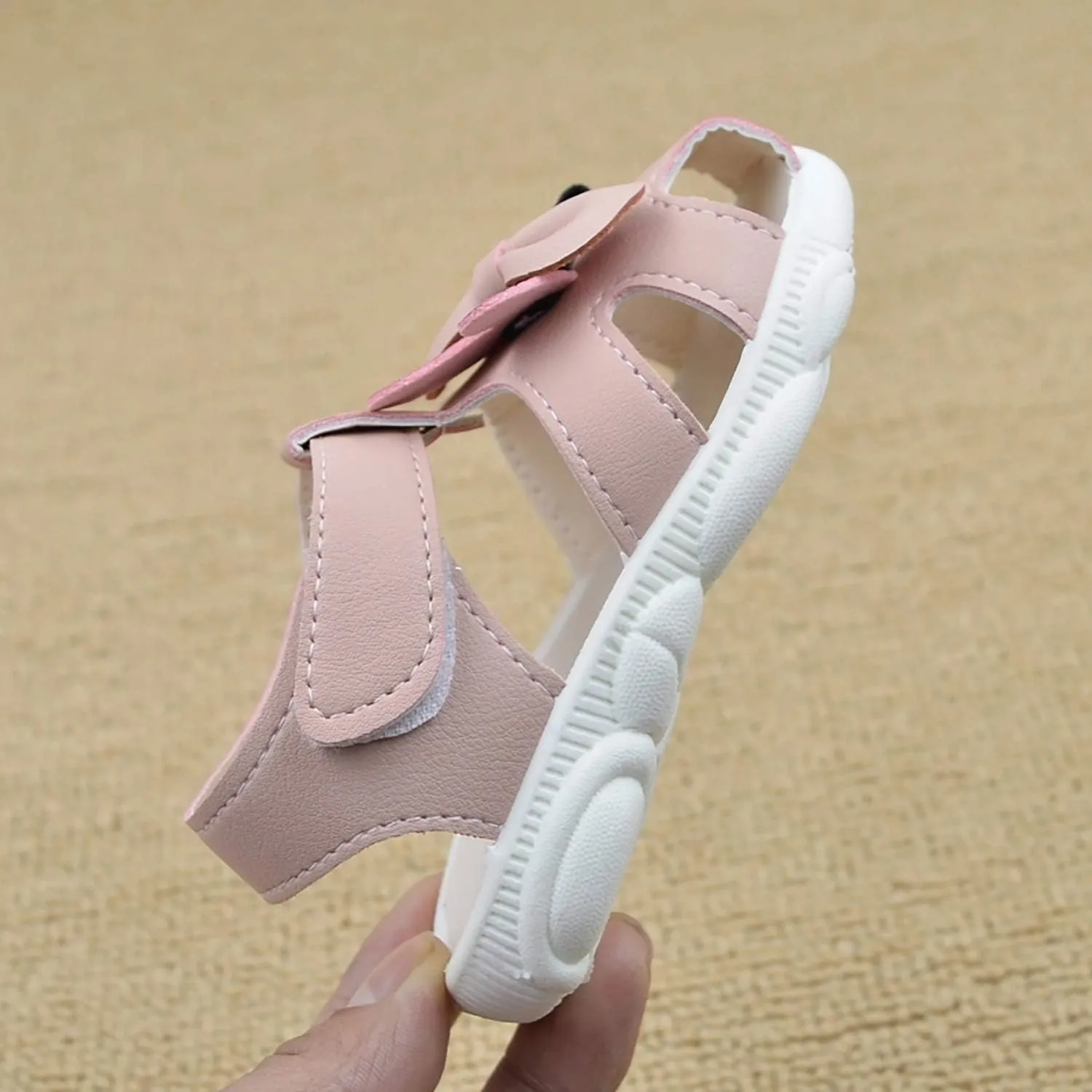 Solaud Baby Girl Summer Sandals, Bowknot Soft Sole non-slip Newborn Toddler Girl Sandals