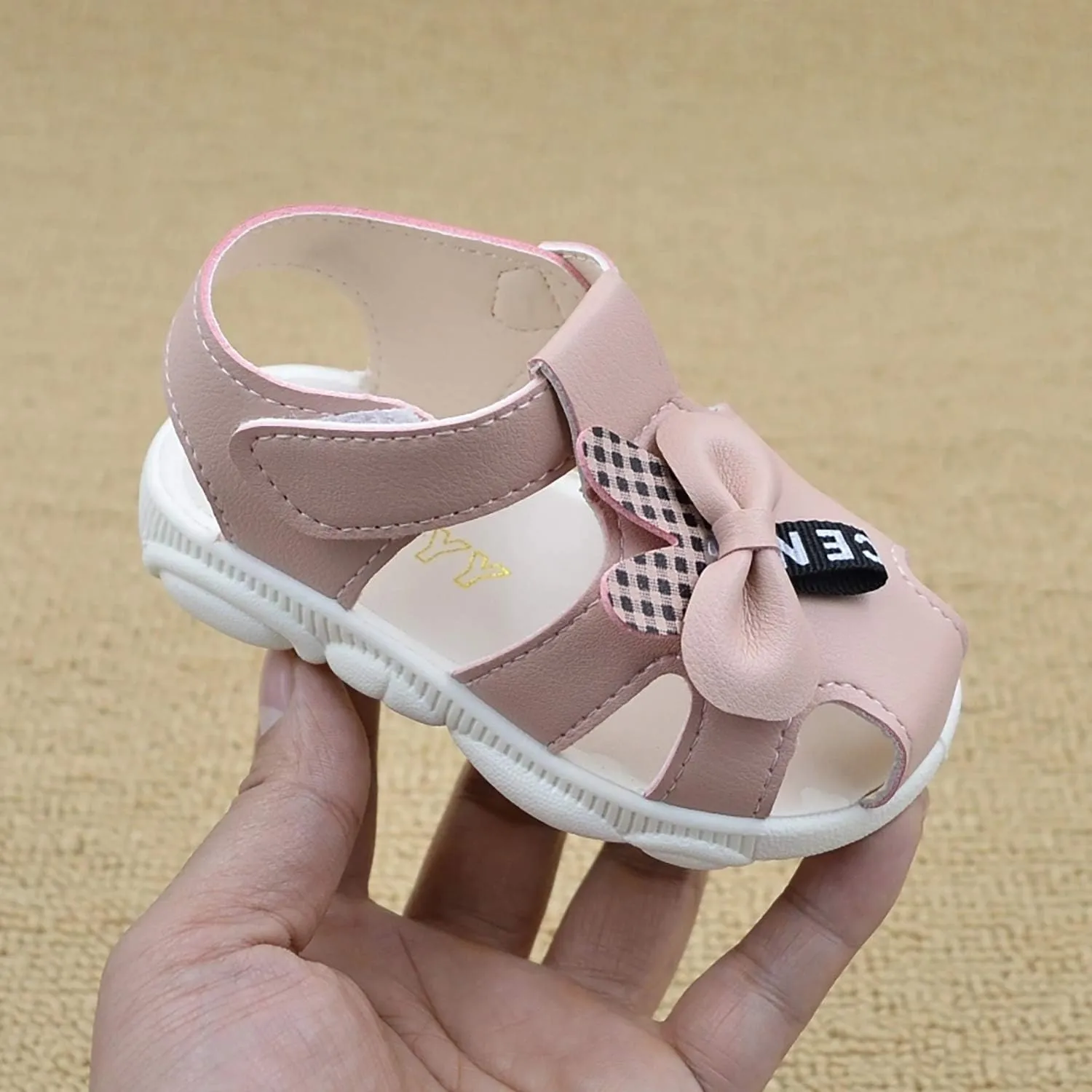 Solaud Baby Girl Summer Sandals, Bowknot Soft Sole non-slip Newborn Toddler Girl Sandals