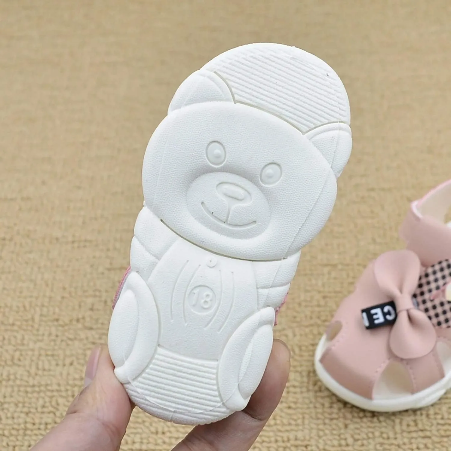 Solaud Baby Girl Summer Sandals, Bowknot Soft Sole non-slip Newborn Toddler Girl Sandals
