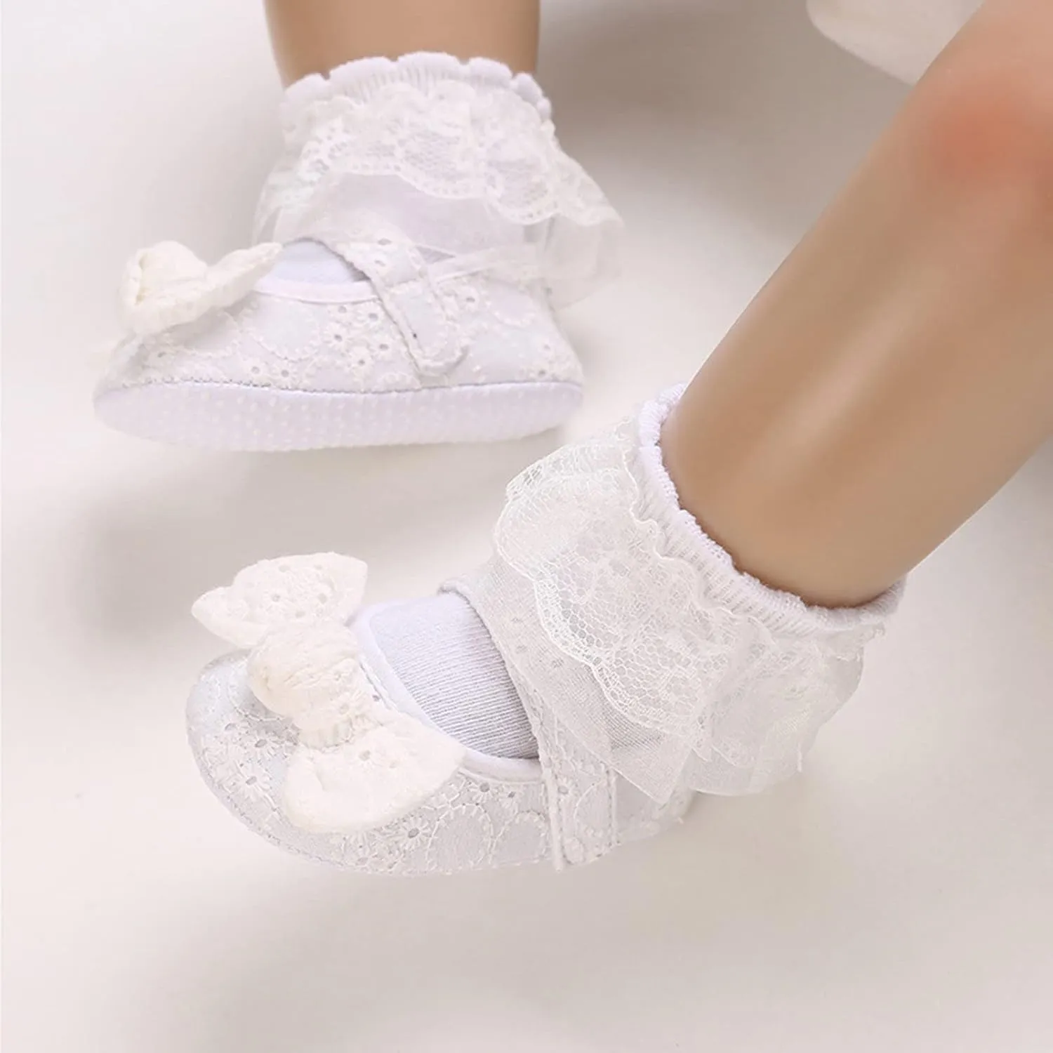 Spring and Summer Children Baby Toddler Shoes for Girls Flat Sole Soft and Light Solid Color Cute Little Girl Wide Shoes