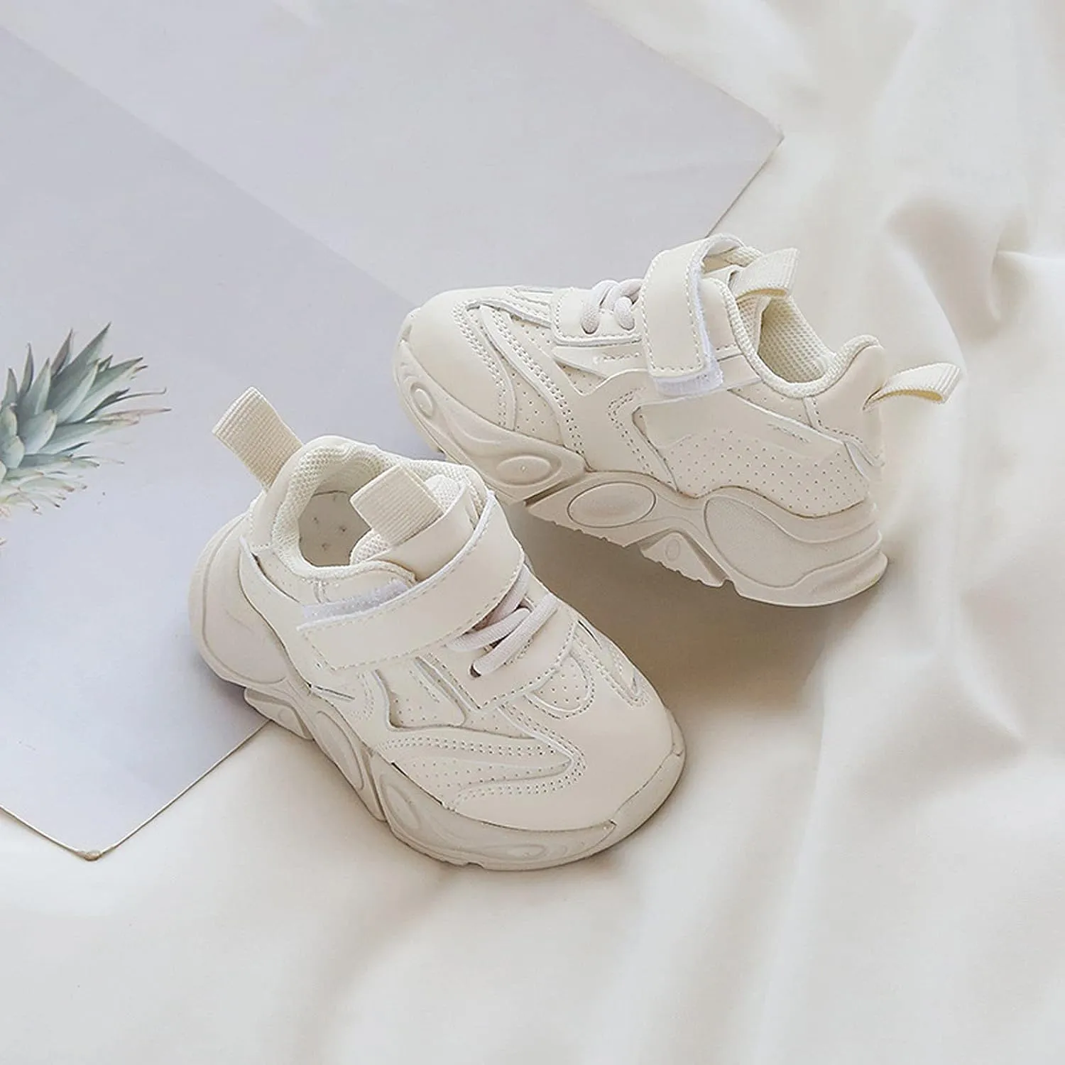Spring and Summer New Solid Color Breathable Non Slip Children's Casual Sports Shoes Shies Girl