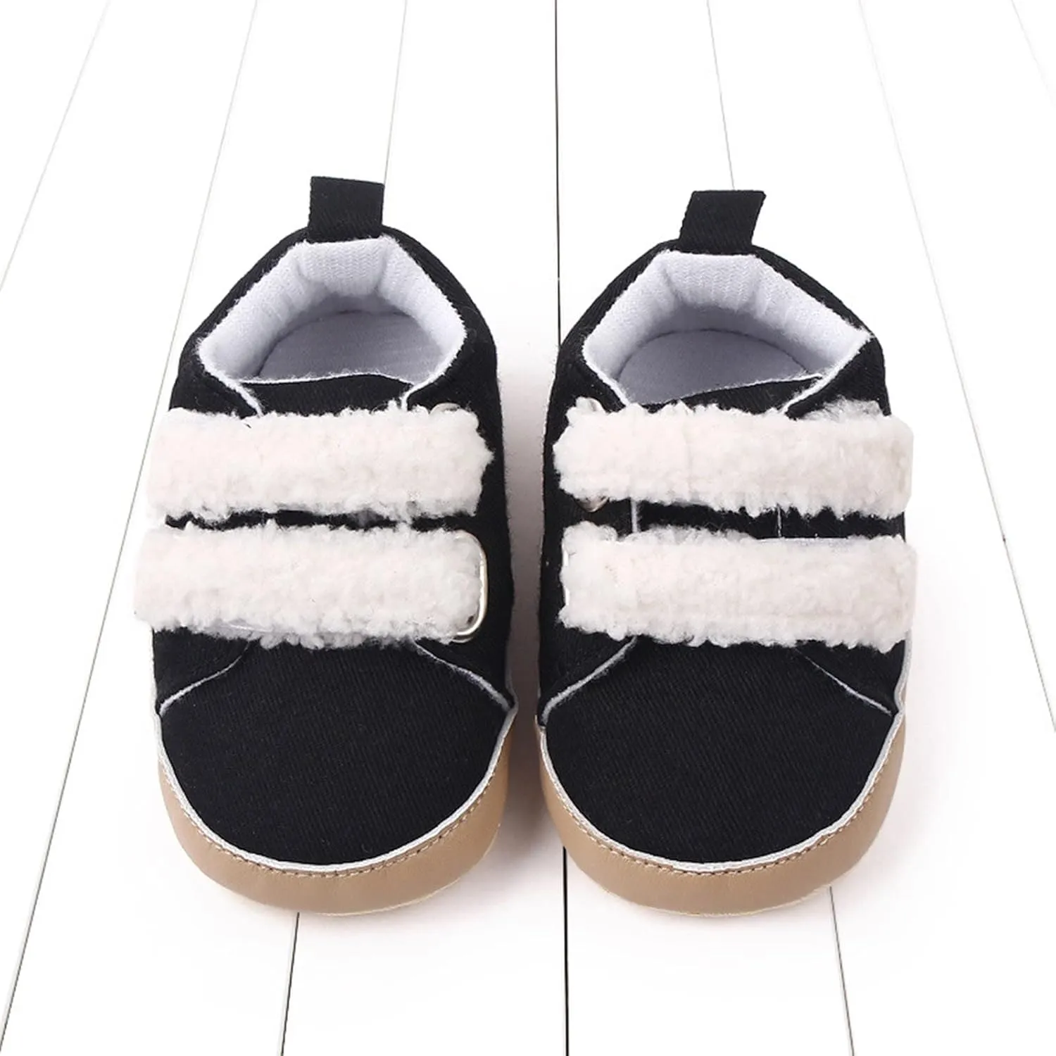 Spring Children and Infants Toddler Shoes Boys and Girls Floor Sports Shoes Soft Light Non Slip Comfortable Solid Color Toddler Fall Boots