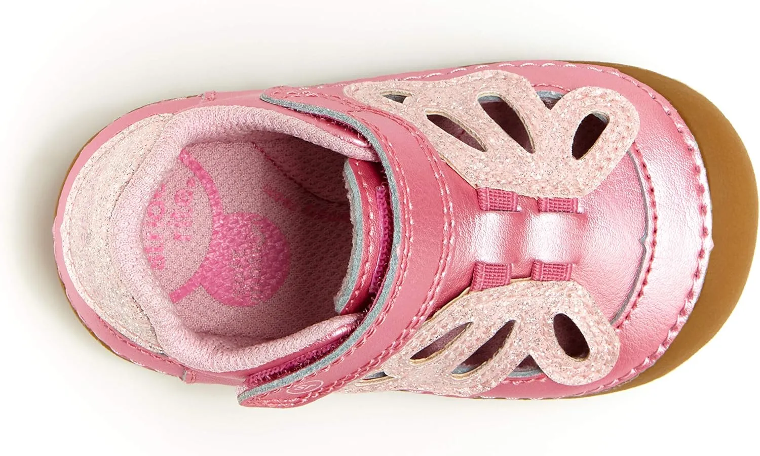 Stride Rite Baby-Girl's Soft Motion Posie Sandal