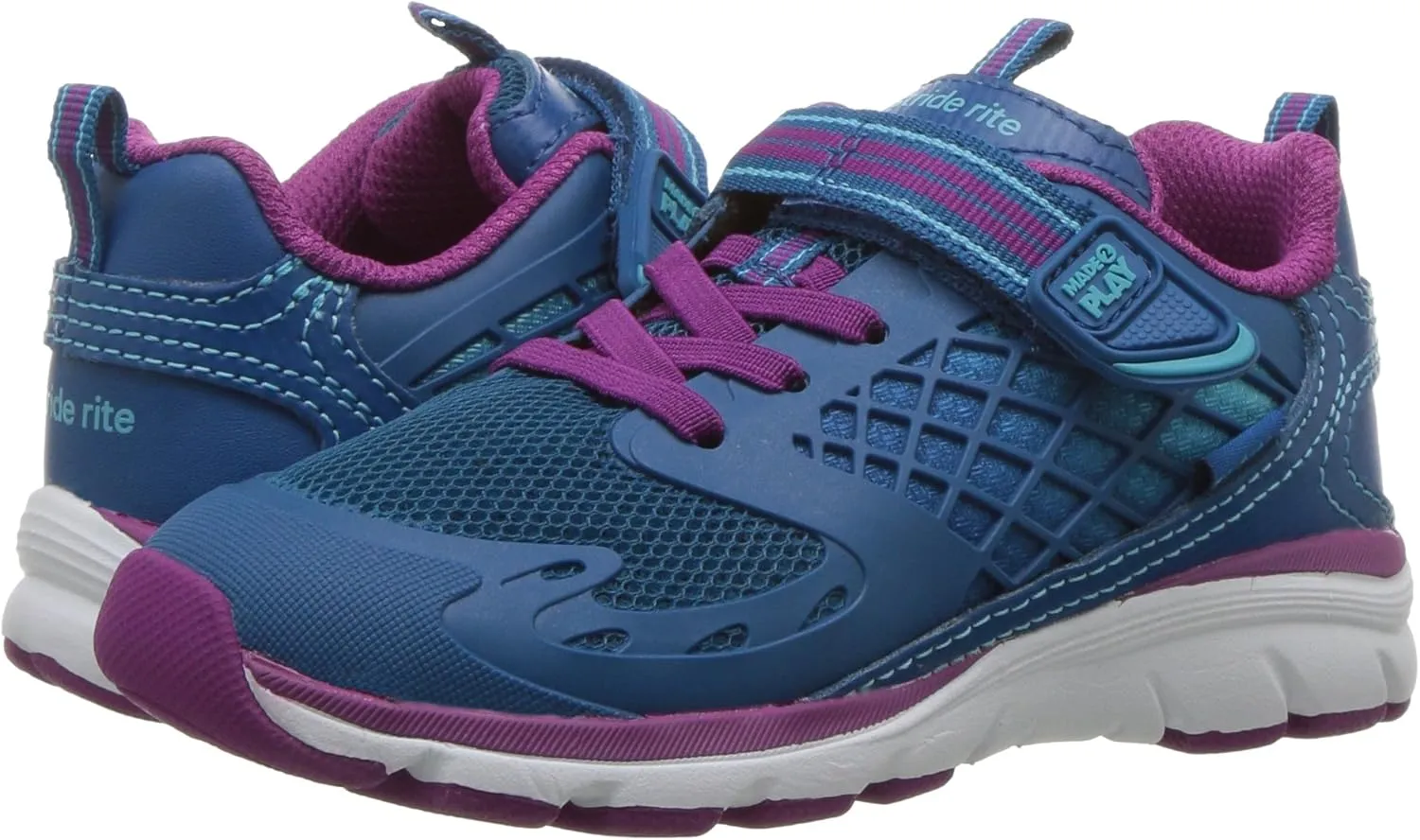 Stride Rite Unisex-Child Made 2 Play Cannan Running Shoe