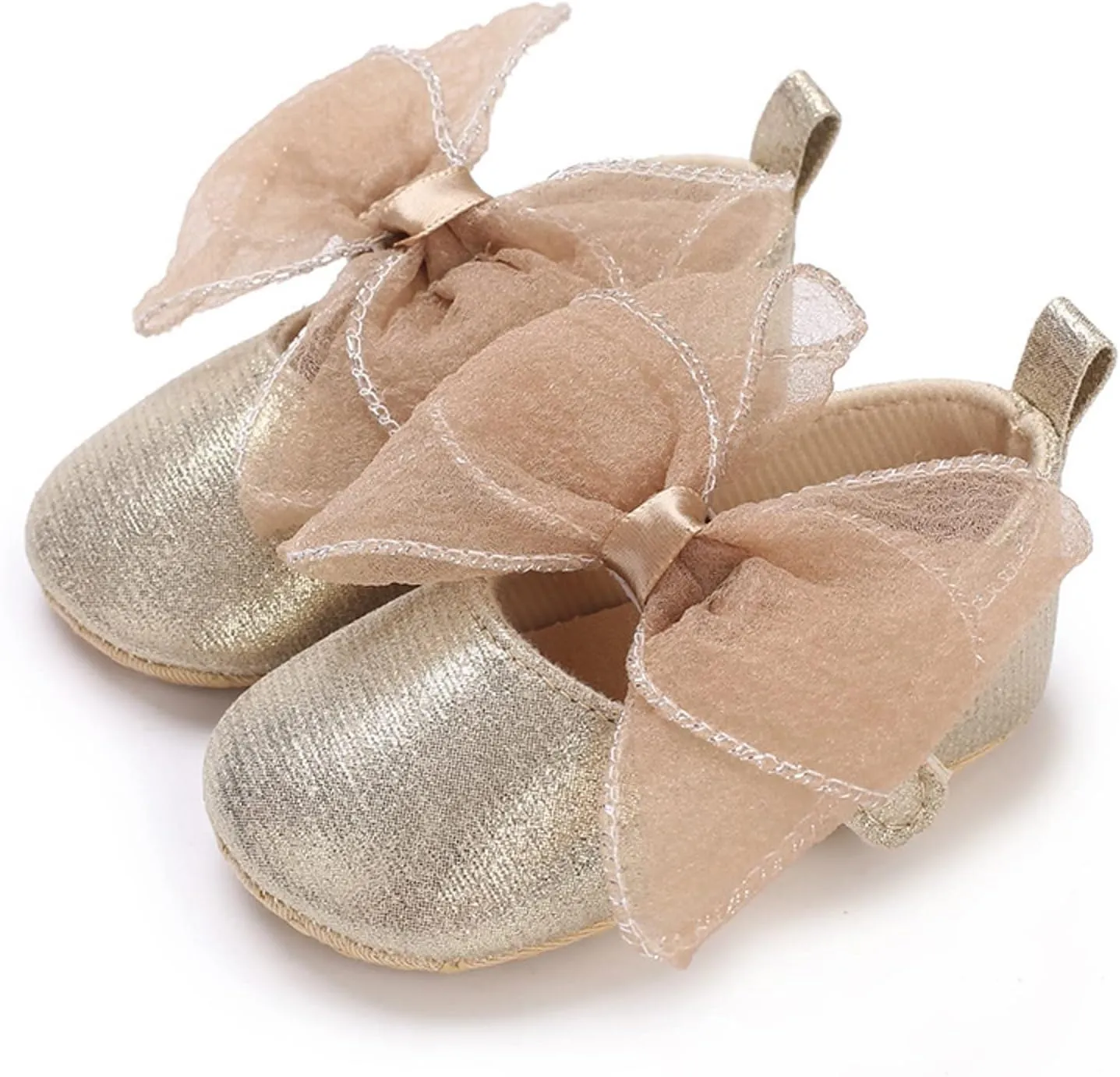 Summer Children Infant Toddler Shoes Girls Sports Flat Bottom Round Toe Ribbon Bow Hook Loop Baby First alker
