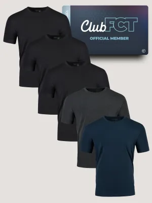 Tall Best Sellers Performance Crew Member 5-Pack