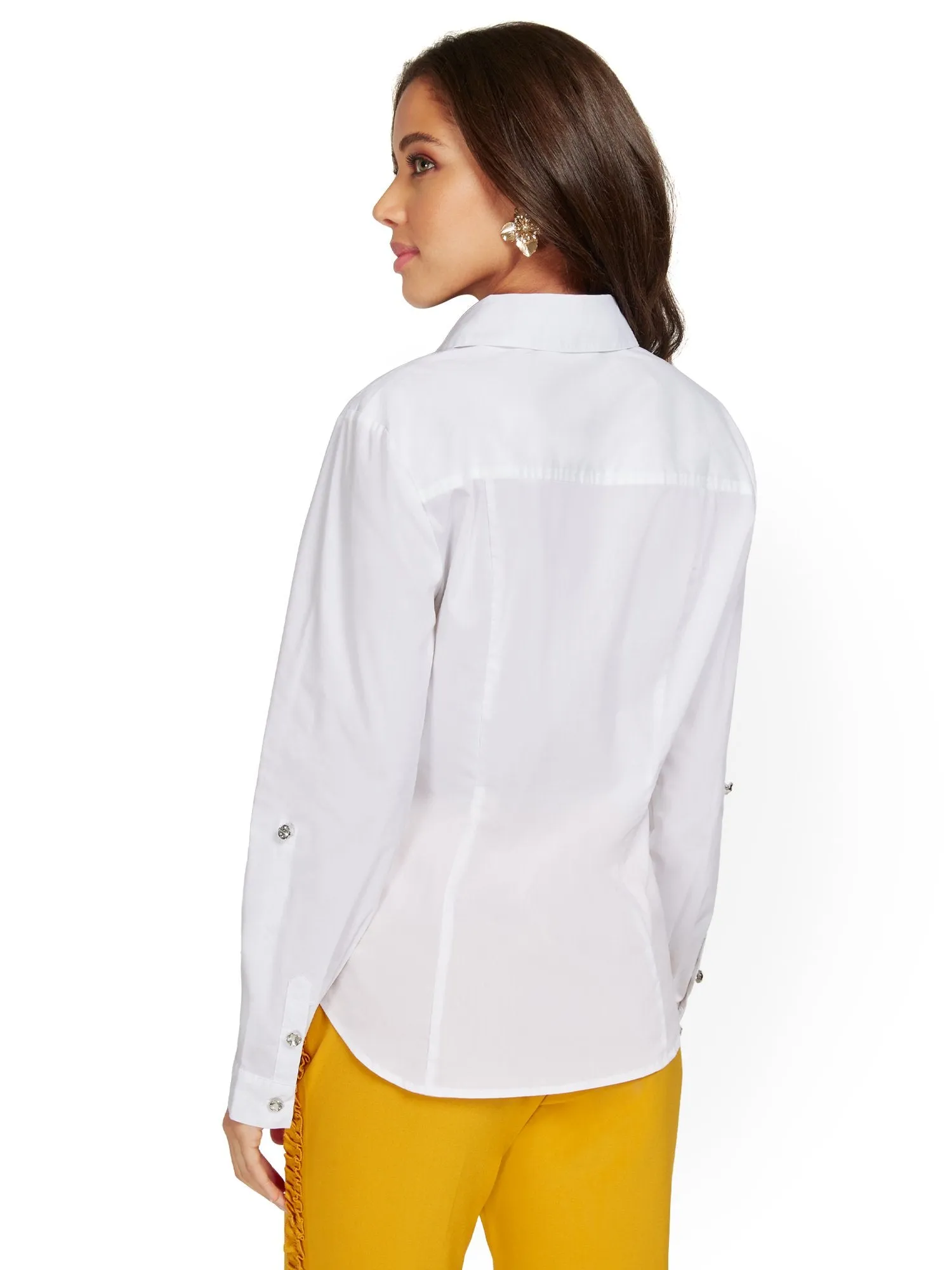 Tall Ruched-Front Madison Shirt