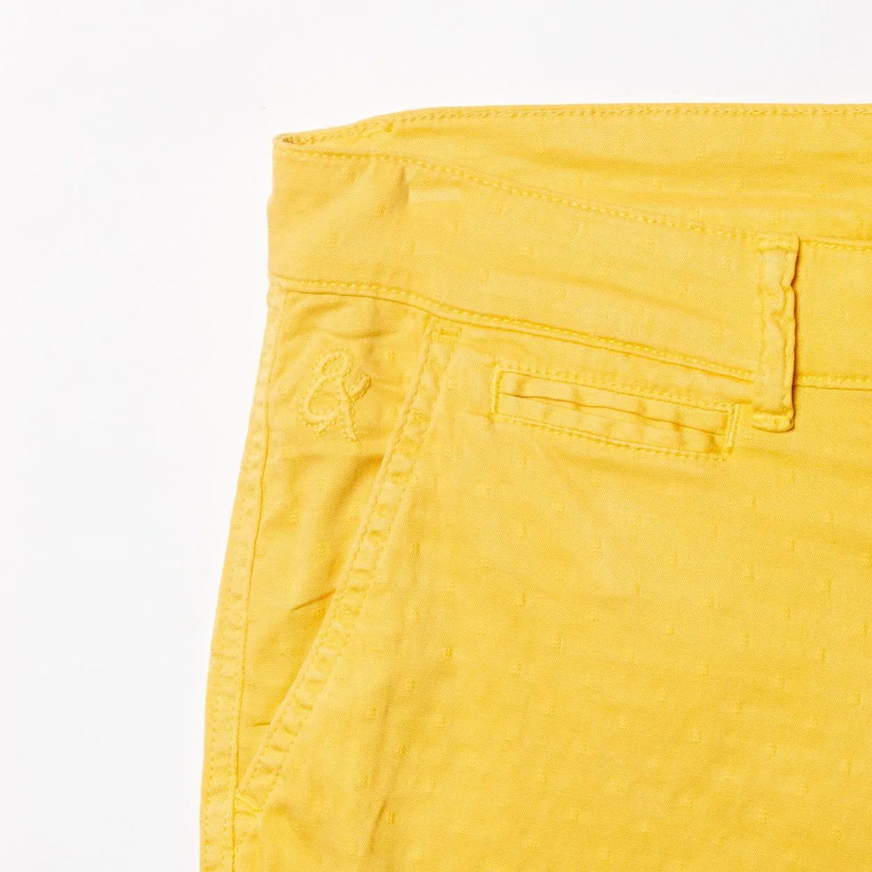 The Bruno Jacquard Shorts - Yellow