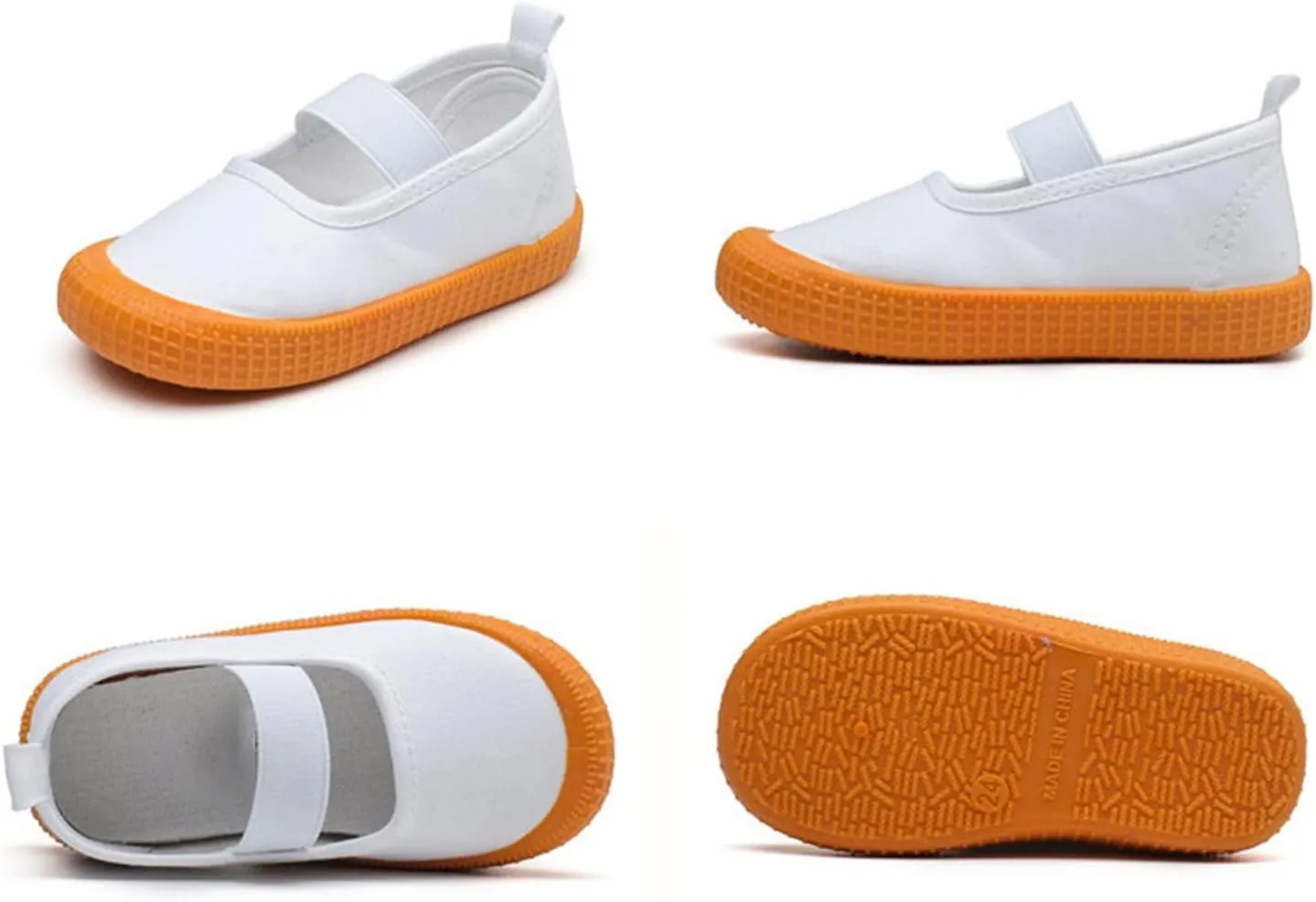 Toddler Baby Boy Girl Shoes Flat Shoes Bao Head One Foot Off Girl Canvas Shoes Baby Soft Sole Casual Shoes Girl Buts