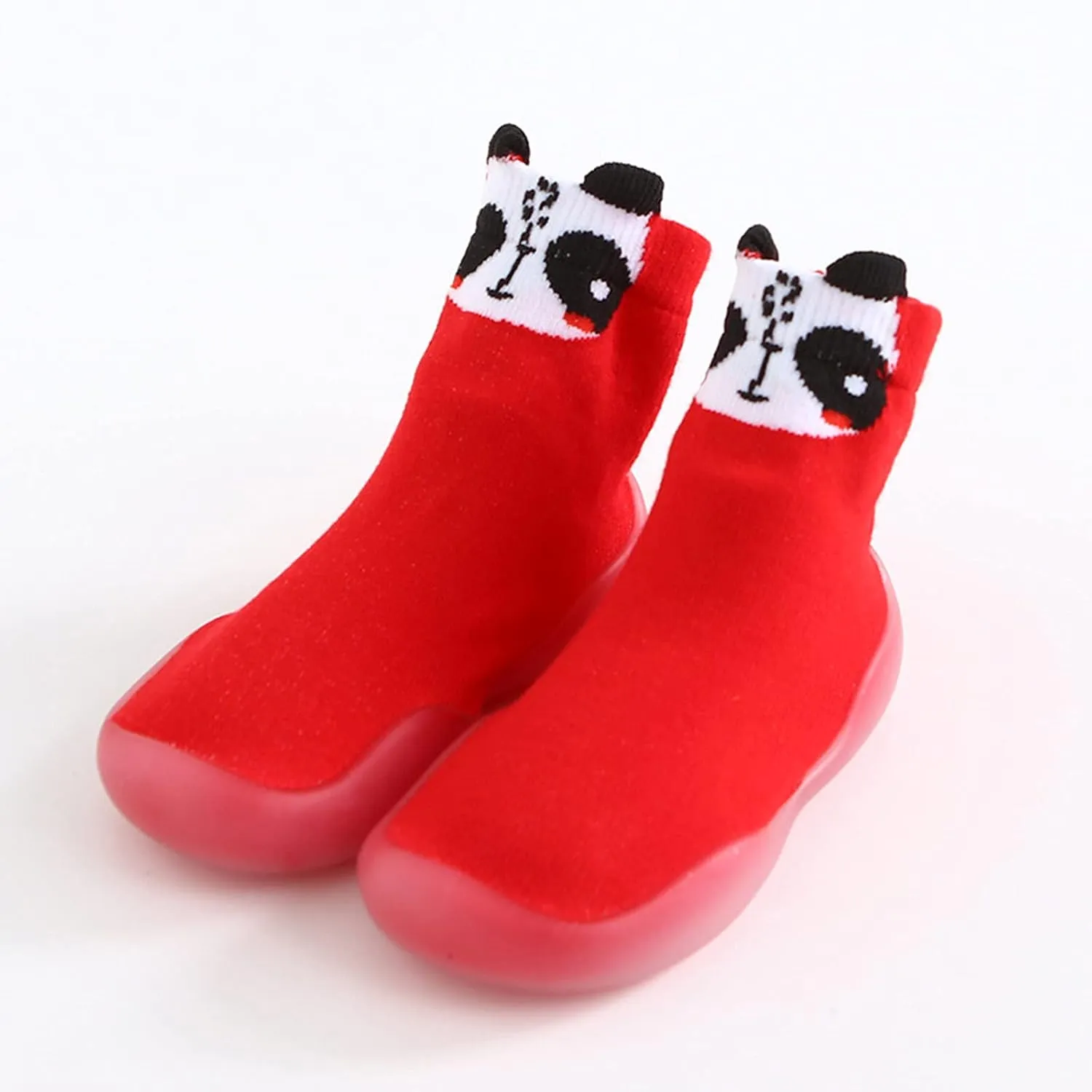 Toddler Baby Boys Girls Solid Warm Knit Soft Sole Rubber Shoes Socks Slipper Slippers for Men Non Slip
