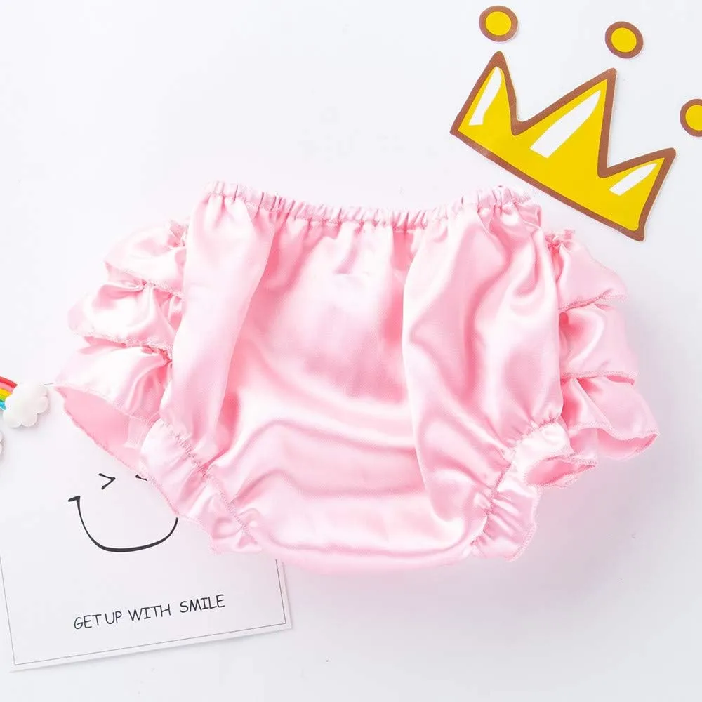 Toddler Baby Infant Girl Bowknot Ruffle Nappy Underwear Panty Baby Shoes