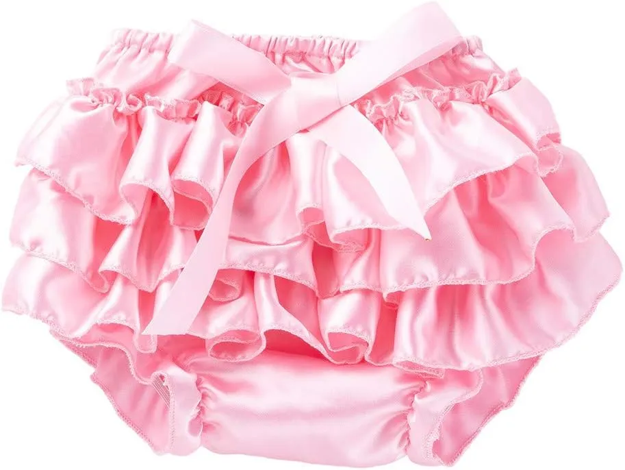 Toddler Baby Infant Girl Bowknot Ruffle Nappy Underwear Panty Baby Shoes