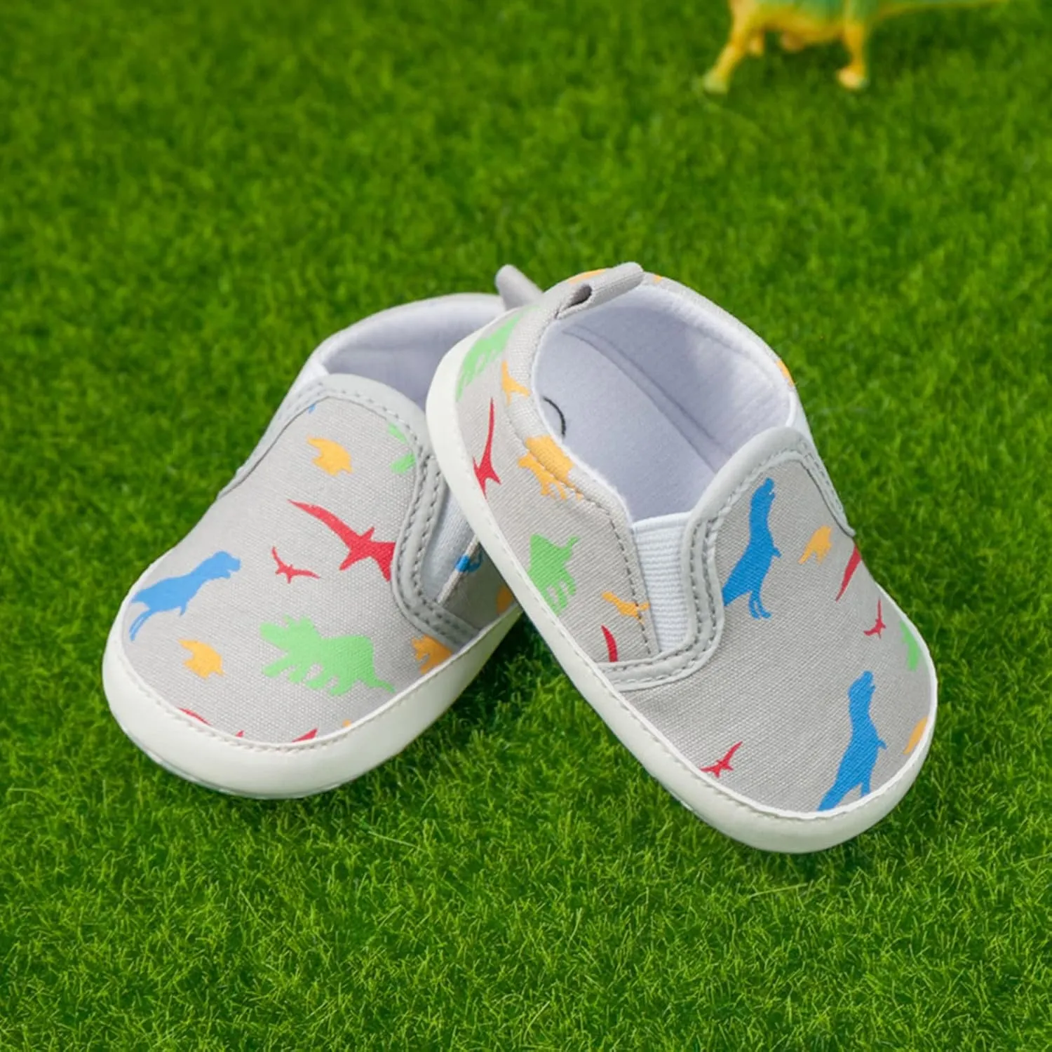 Toddler Baby Shoes Girl Boy Toddler Shoes Printed Dinosaur and Infants Kids Baby Shoes 6-24 Months