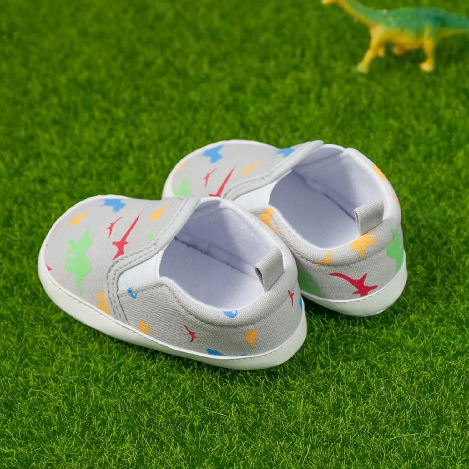 Toddler Baby Shoes Girl Boy Toddler Shoes Printed Dinosaur and Infants Kids Baby Shoes 6-24 Months