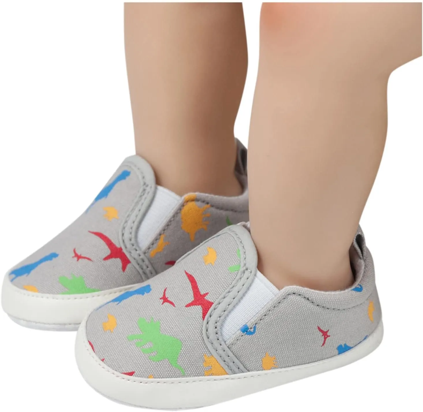 Toddler Baby Shoes Girl Boy Toddler Shoes Printed Dinosaur and Infants Kids Baby Shoes 6-24 Months