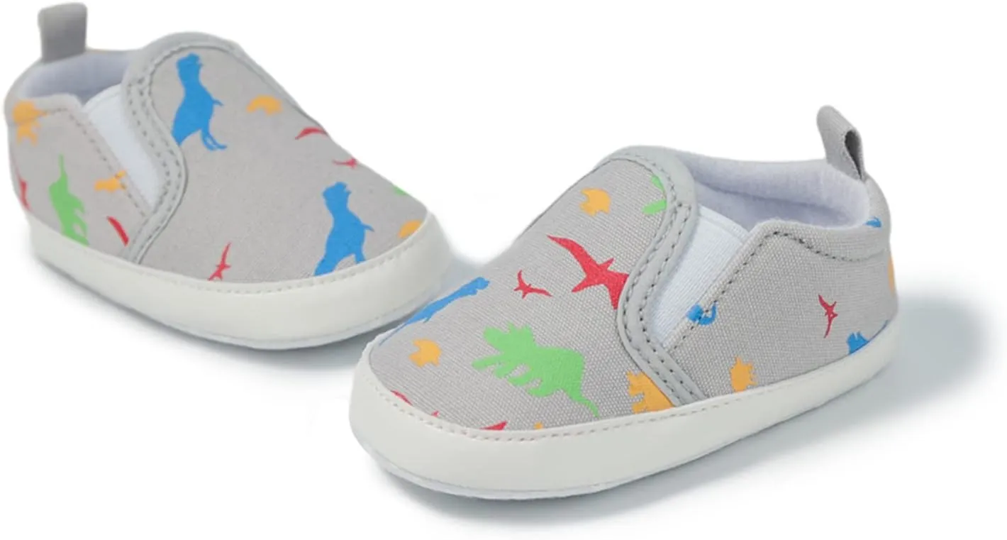 Toddler Baby Shoes Girl Boy Toddler Shoes Printed Dinosaur and Infants Kids Baby Shoes 6-24 Months