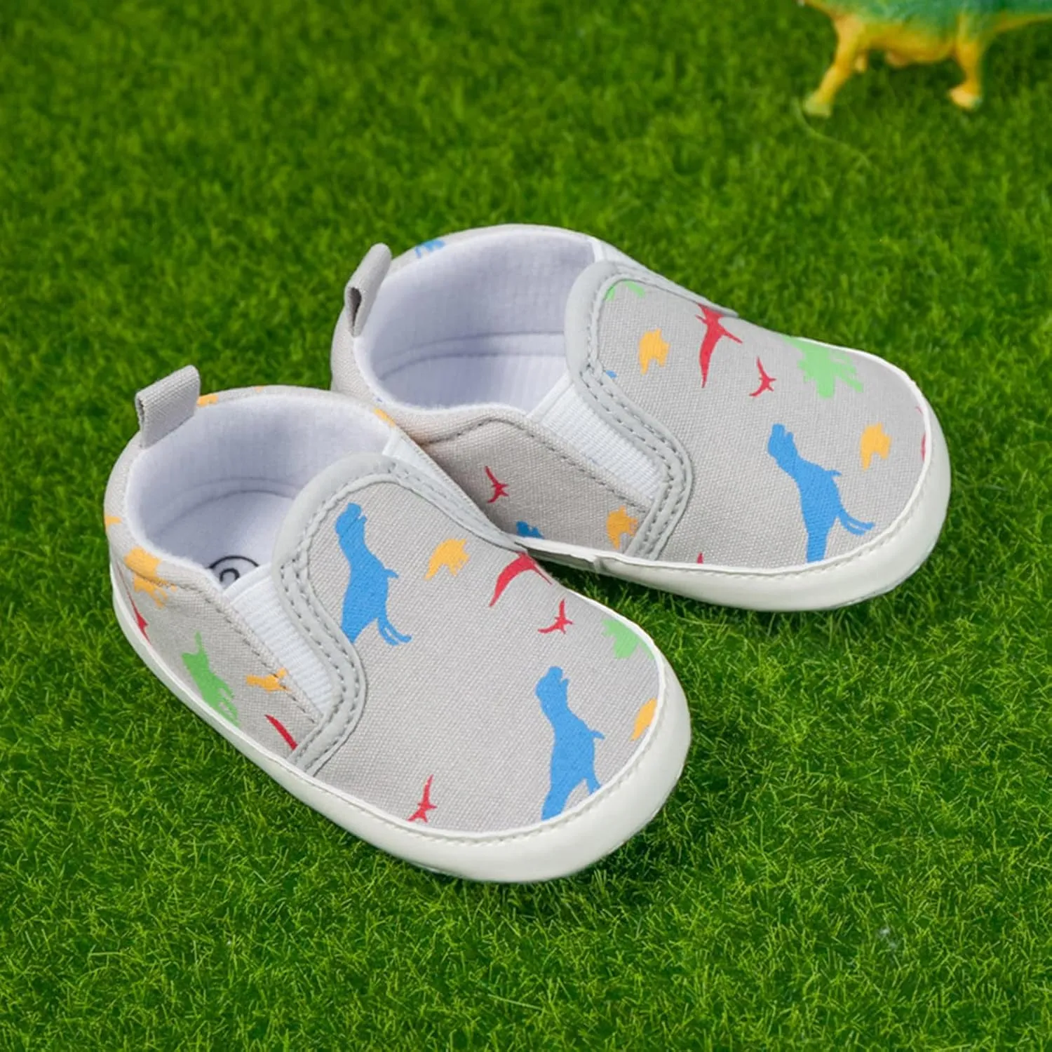 Toddler Baby Shoes Girl Boy Toddler Shoes Printed Dinosaur and Infants Kids Baby Shoes 6-24 Months