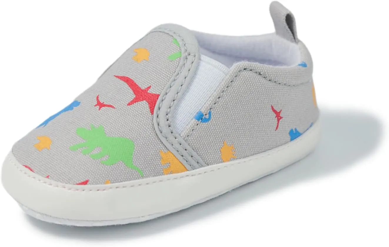 Toddler Baby Shoes Girl Boy Toddler Shoes Printed Dinosaur and Infants Kids Baby Shoes 6-24 Months