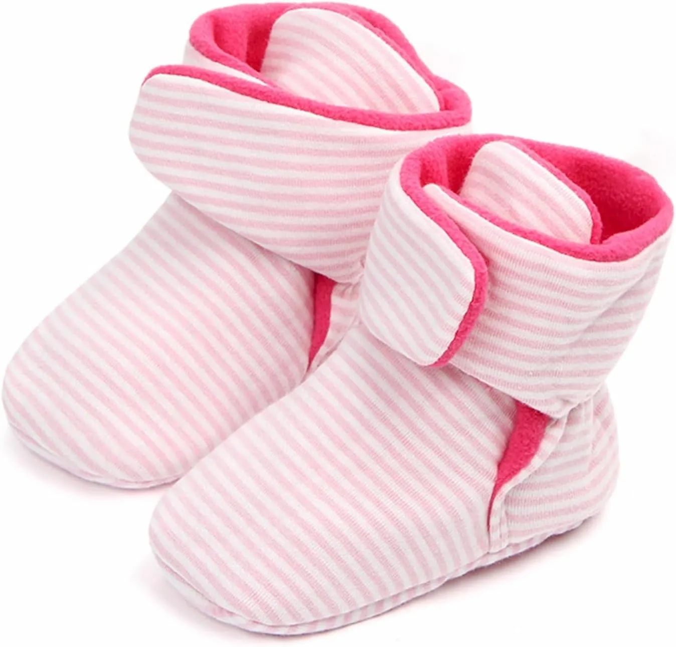 Toddler Baby Shoes Socks Solid Color Patchwork Knitted Plush Baby Socks Shoes for 0 to 12Months Toddler Girl Sandals