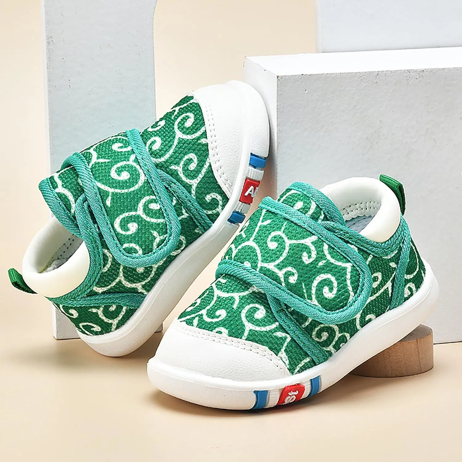 Toddler Boy Girl Shoes Sea Pattern Spring and Autumn Soft Bottom Non Slip Comfortable Design Sneakers Toddler Kid