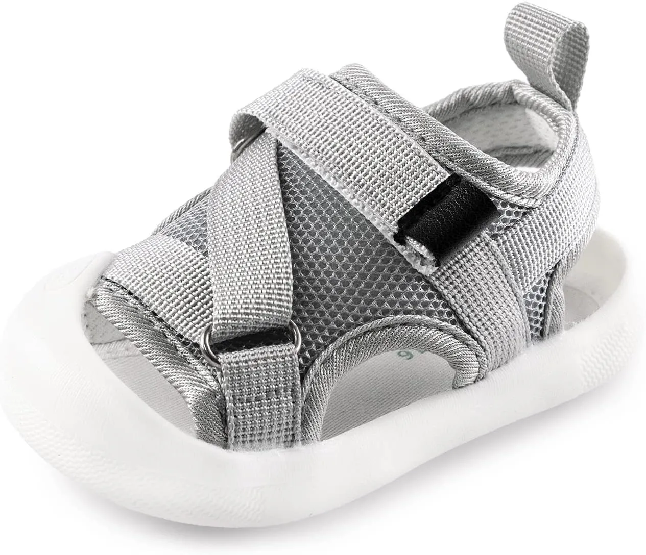 Toddler Boys Girls Unisex Baby Summer Sport Sandals Closed Toe Non-Slip Rubber Sole Pool Beach Mesh Sneakers Lightweight Outdoor Water Shoes