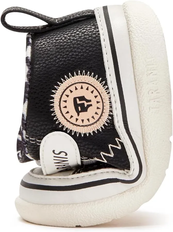 Toddler Boys Lightweight Sneakers Non-Slip High-top Baby First Walker Shoes