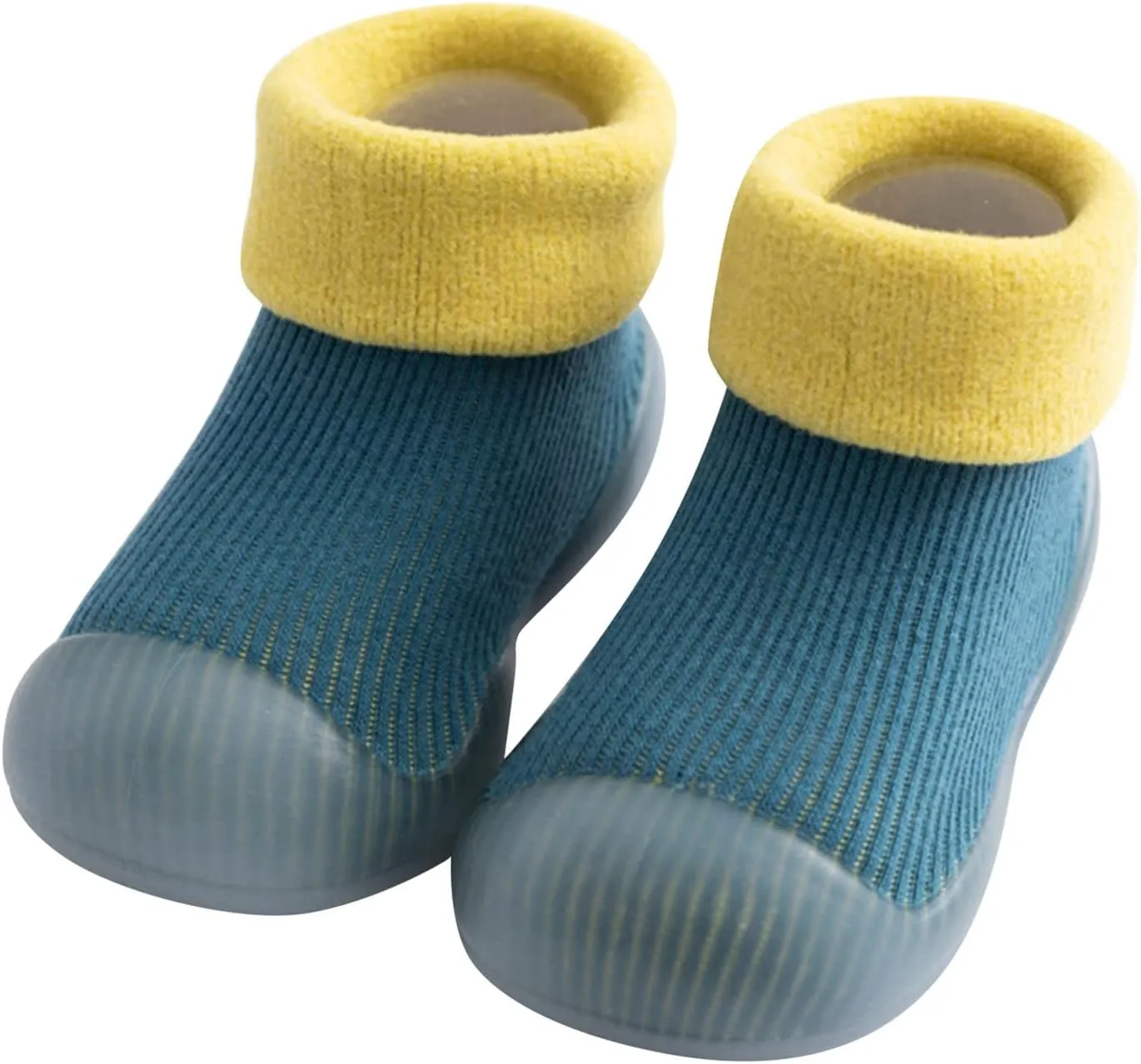 Toddler Boys Slippers Size 5 Kids Toddler Baby Boys Girls Solid Warm Knit Soft Sole Boy Slippers Size 3 Youth