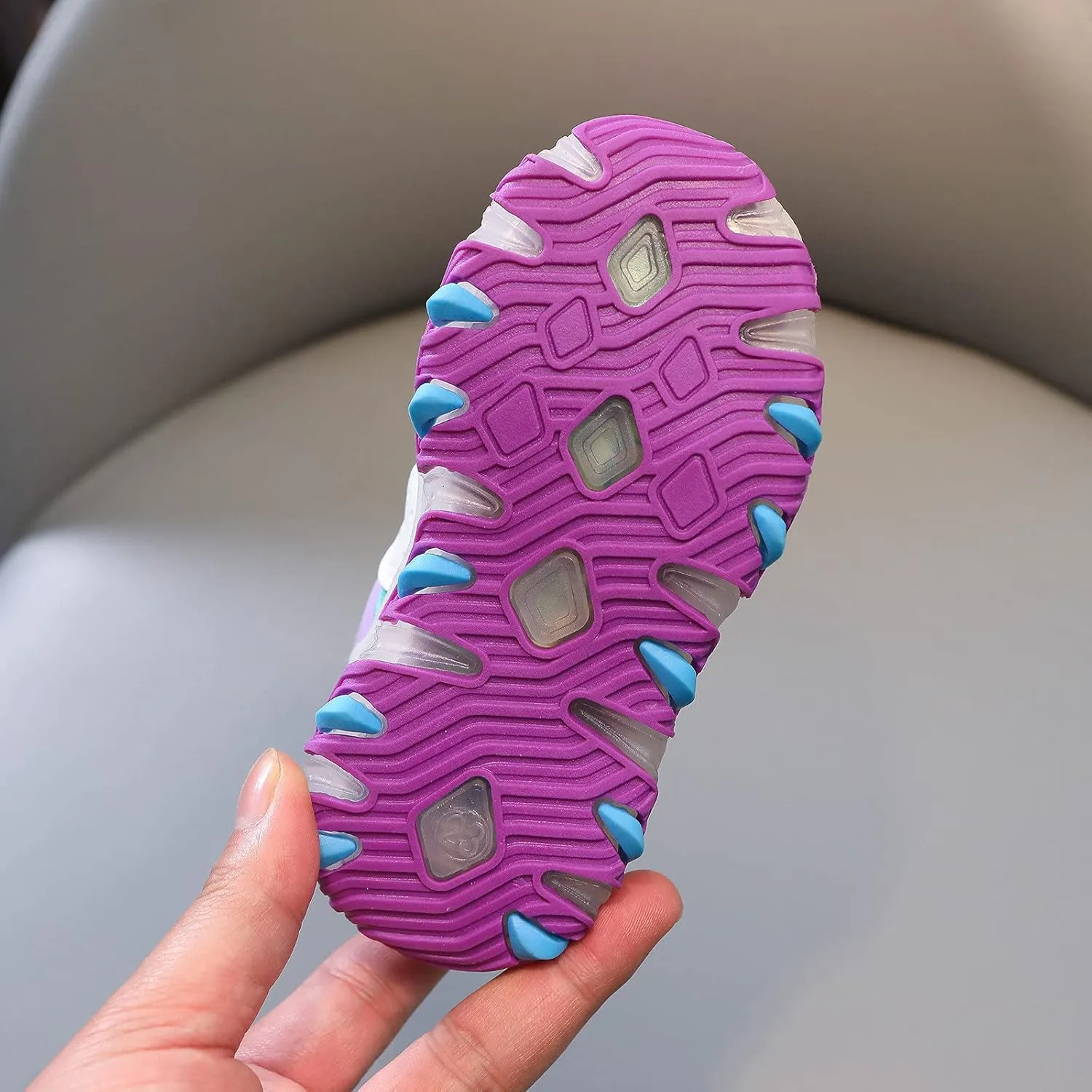 Toddler Children Boys Girls Led Tennis Shoes Sneakers for 1-6 Years Old Kids Mesh Letter Led Light Up Running Shoes