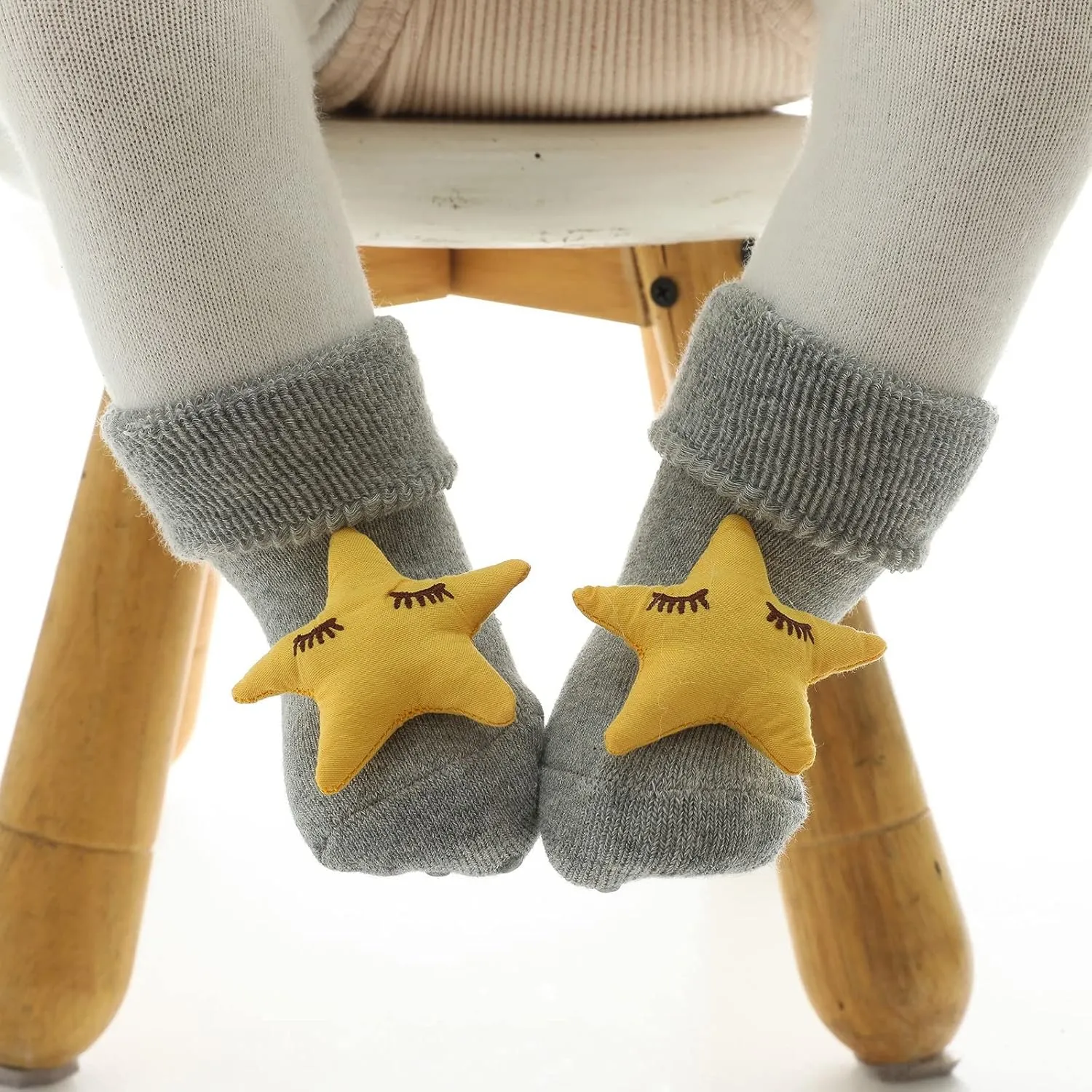Toddler Cute Cartoon Socks Shoes Soft and Non Slip Soles Warm and Comfortable Shoes Baby Shoes Baby Walking Shoes