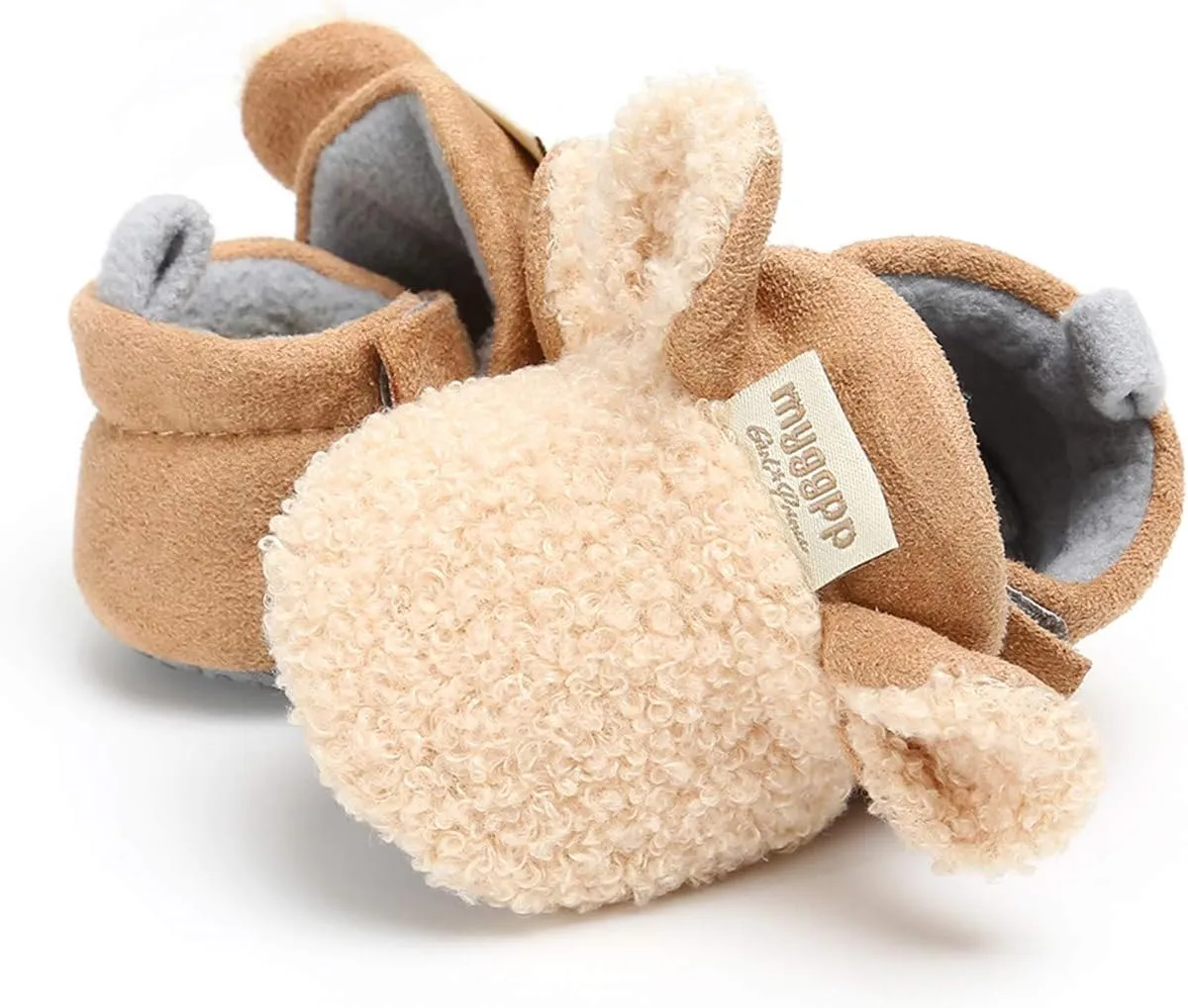 Toddler Cute Slippers Baby Warm Winter Cute Cartoon Animal Shape Shoes 0 to 18 Months Children Soft Sole Slippers