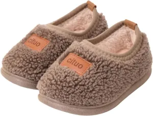 Toddler Girl Cute Shoes Childrens Girl Cotton Shoes Solid Color Fashion Soft Sole Winter Soft Bottom Walking Shoes