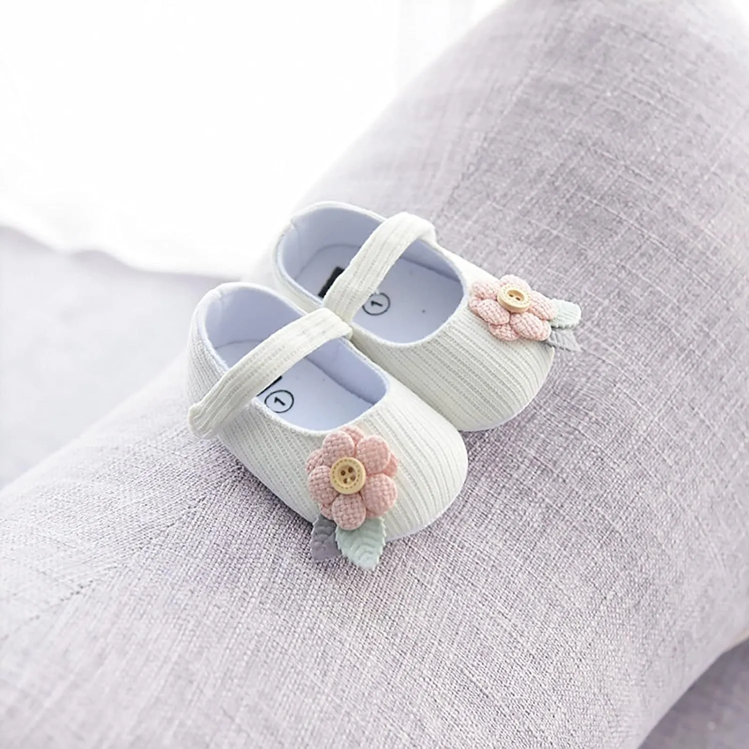 Toddler Kids Baby Girls Cute Flower Soft Bottom First Walk Shoes White Baby Girl Sandals