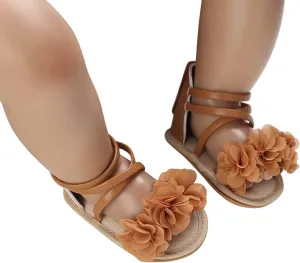Toddler Kids Infant Girls Soild Colour Princress Shoes Sandals Soft Sole The Floor Barefoot Non Slip 5 Month Old Shoes