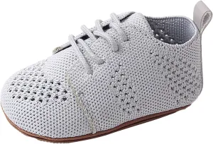 Toddler Shoes Infant Girls Boys Single Shoes First Walking Shoes Toddler Soft Bottom Breathable Mesh Rubber Sole Shoes