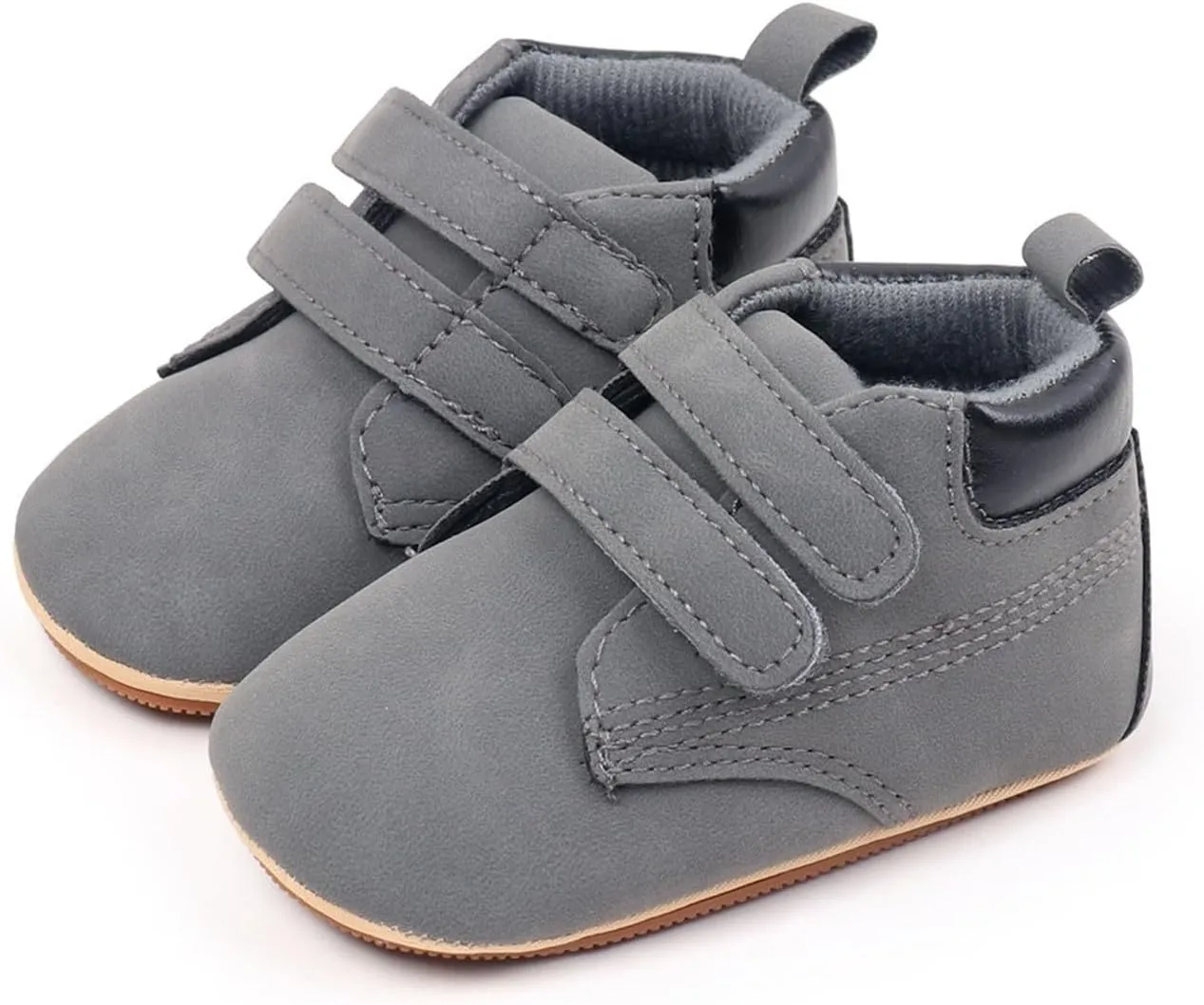 Unisex Baby Girls Boys High-top Shoes, Newborn Infant Anti-Slip Soft Sole First Walking Kids Motion Plus Sneaker