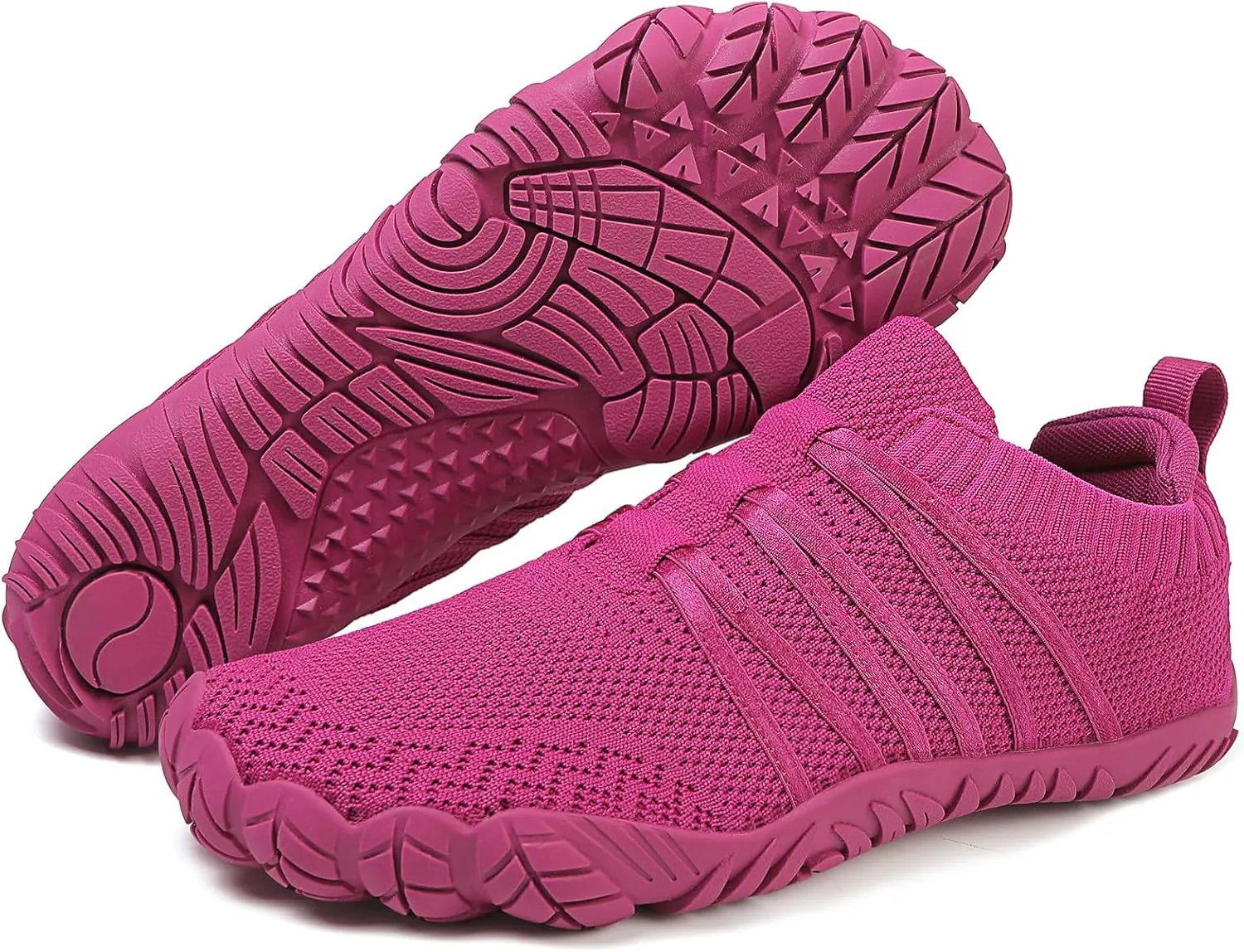 Unisex Minimalist Barefoot Shoes for Men and Women with Wide Toe Box Zero Drop Design Hike Footwear Minimalist Shoes Five Finger Cross-Trainer Ideal for Walking Hiking and Grounding Activities