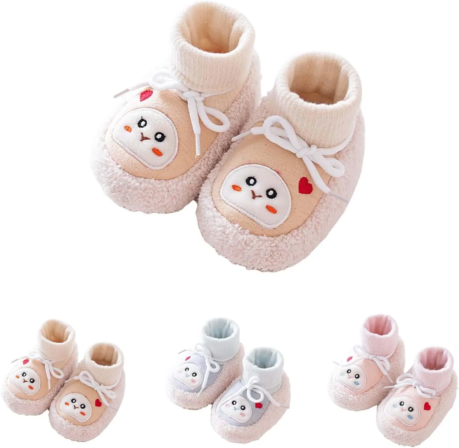 Walking Shoes Winter Infant Toddler Shoes Boys Girls Baby Shoes Soft Sole Slip On Shoes Cute Lightweight Breathable