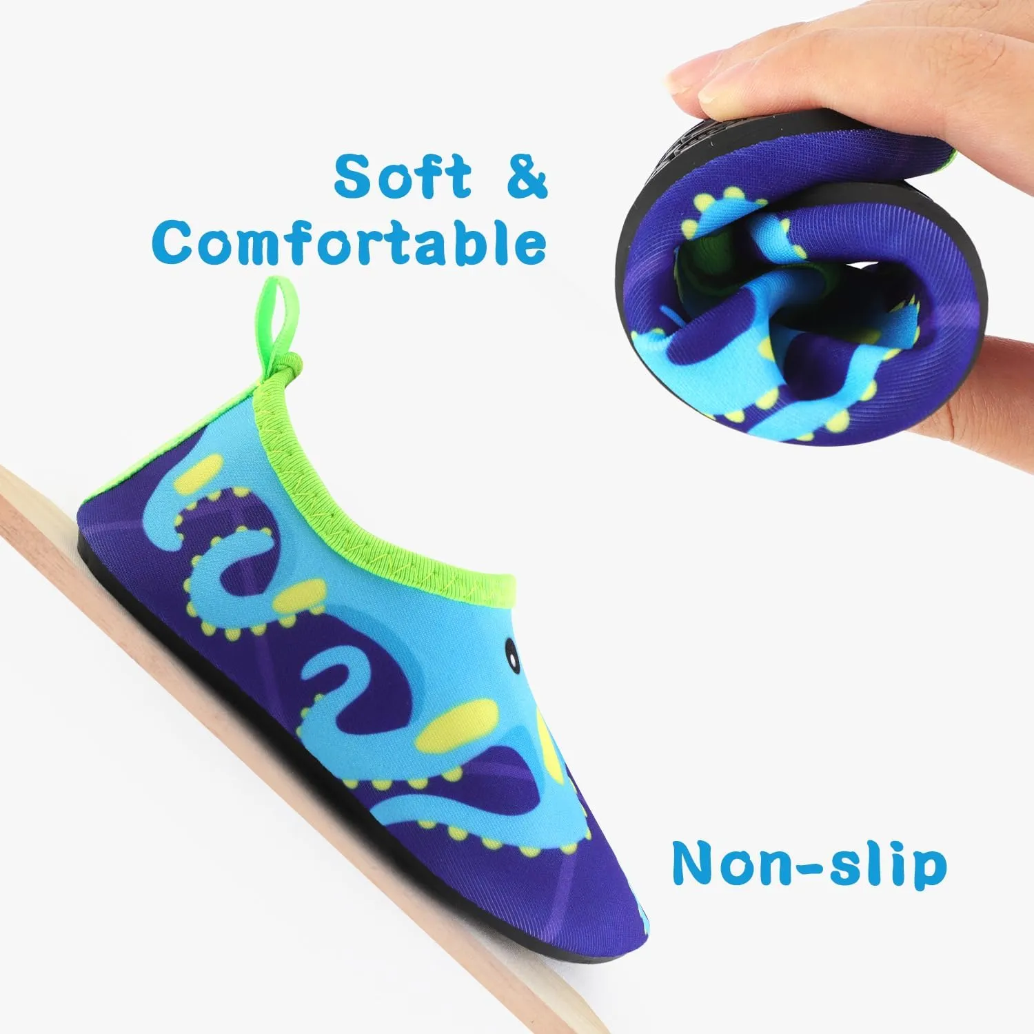 Water Shoes for Kid Outdoor Quick Dry Barefoot Aqua Socks for Sport Beach Swim Surf Lightweight Toddler Little Girl Boy