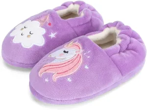 Winter Slippers For Girls Cartoon Animal Slippers Toddler Warm Plush House Shoes Little Kids Home Slippers