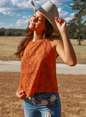 Yala Eyelet Tank, Rust