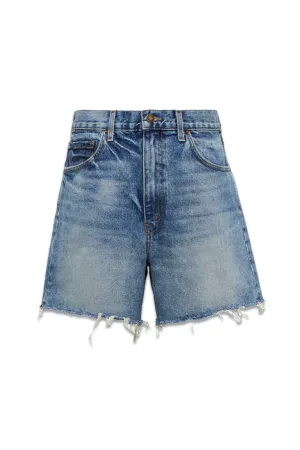 Yoann Low-rise Cotton Denim Shorts